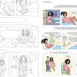 Noémie Berenger illustrateur basé spécialisé en Bande dessinée / Comics / Manga, Illustration vie quotidienne / vie des entreprises, Jeunesse, Personnage / Mascotte, Portrait